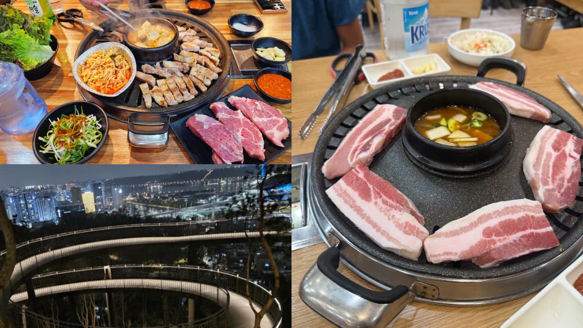 韓國人氣燒肉吃到飽推薦!免400元無限吃豬五花、泡菜,順遊最新夜景秘境