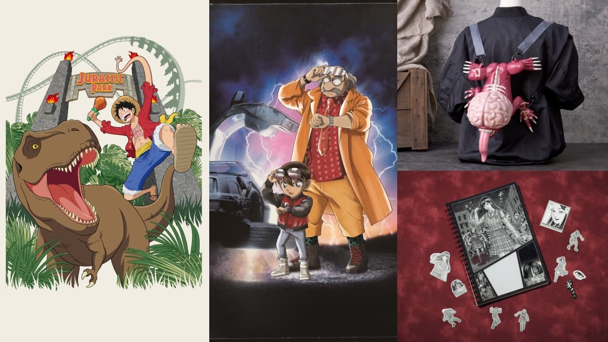 日本環球影城25週年聯名!魯夫、柯南展開特別合作,惡靈古堡爆米花桶必收