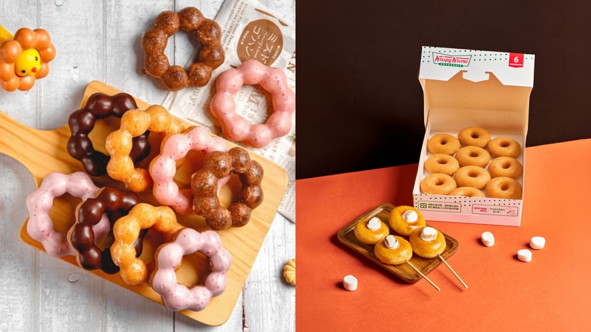 Mister Donut對中「這5字」買5送2!Krispy Kreme蓮花餅乾聯名回歸+買一送一