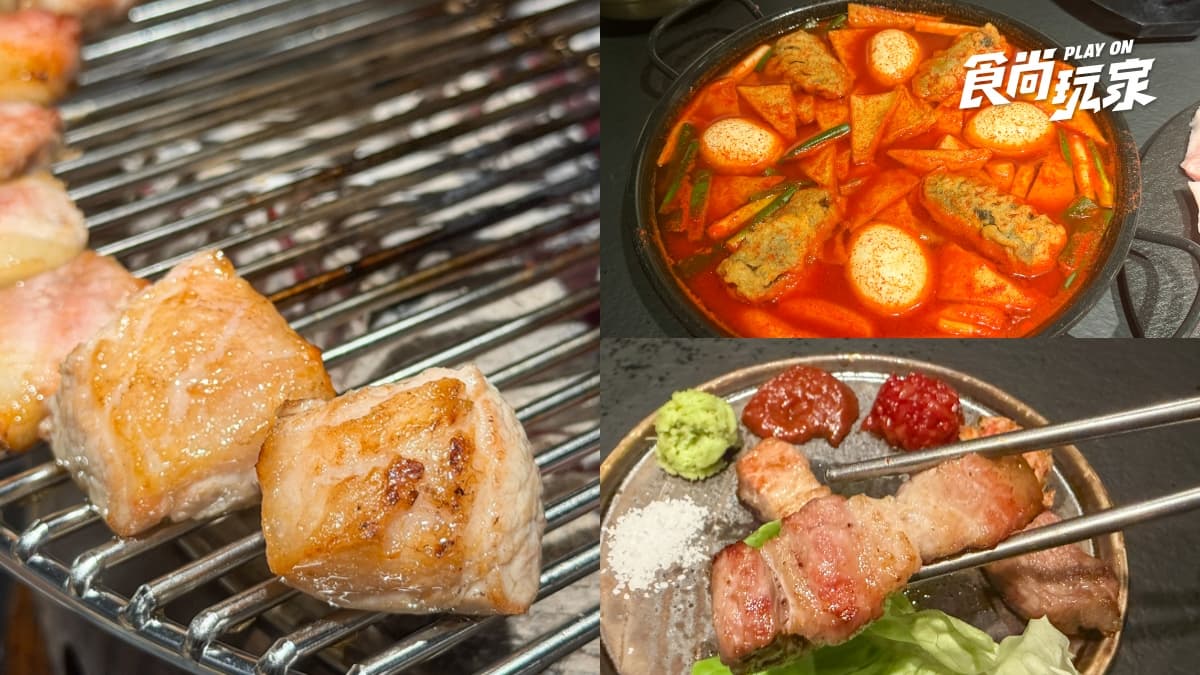 韓國人氣燒肉「囕盈豚」插旗台北大巨蛋!推薦菜色開箱,低消600元、專人代烤