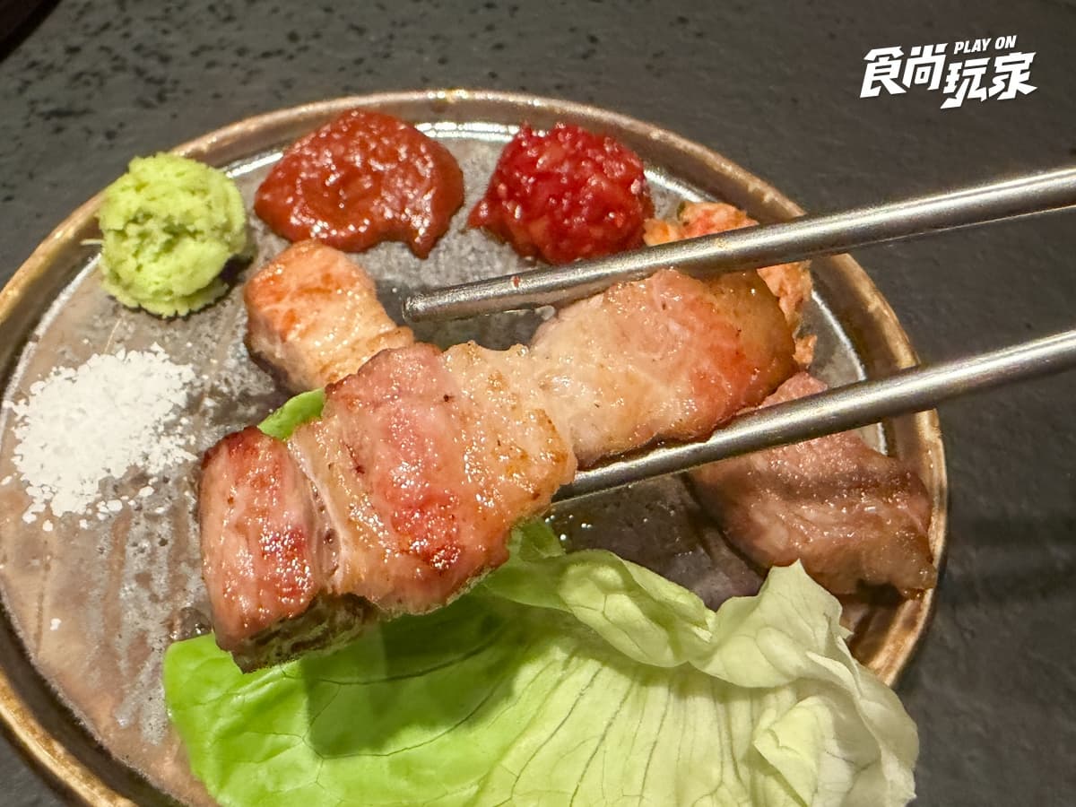 韓國人氣燒肉「囕盈豚」插旗台北大巨蛋!推薦菜色開箱,低消600元、專人代烤 韓國人氣燒肉「囕盈豚」插旗台北大巨蛋!推薦菜色開箱,低消600元、專人代烤