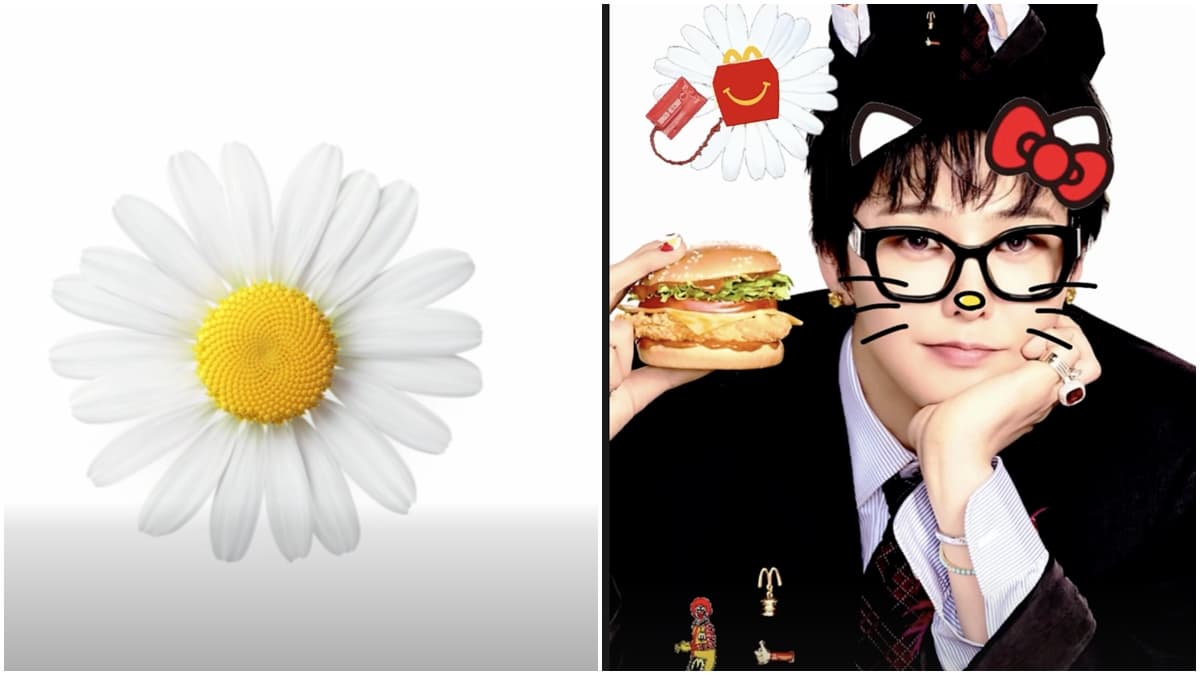 排隊也要搶!GD × 麥當勞世紀聯名9/21公布,韓式辣醬奶油漢堡、 小雛菊周邊必收