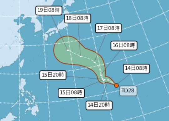 杜鵑颱風最快明生成!最新路徑、影響台灣機率曝,北北基宜「今越晚雨越大」 杜鵑颱風最快明生成!最新路徑、影響台灣機率曝,北北基宜「今越晚雨越大」