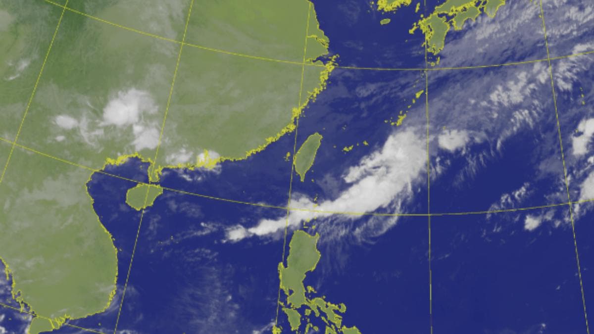 今天雨勢稍緩。(圖/氣象署) 今天雨勢稍緩。(圖/氣象署)