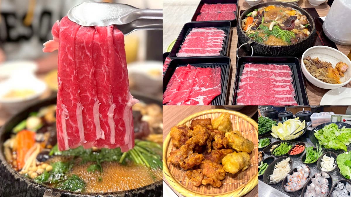 488元火鍋+炸雞吃到飽!4.7星「壽喜燒名店」現切牛肉海鮮、自助吧暢吃