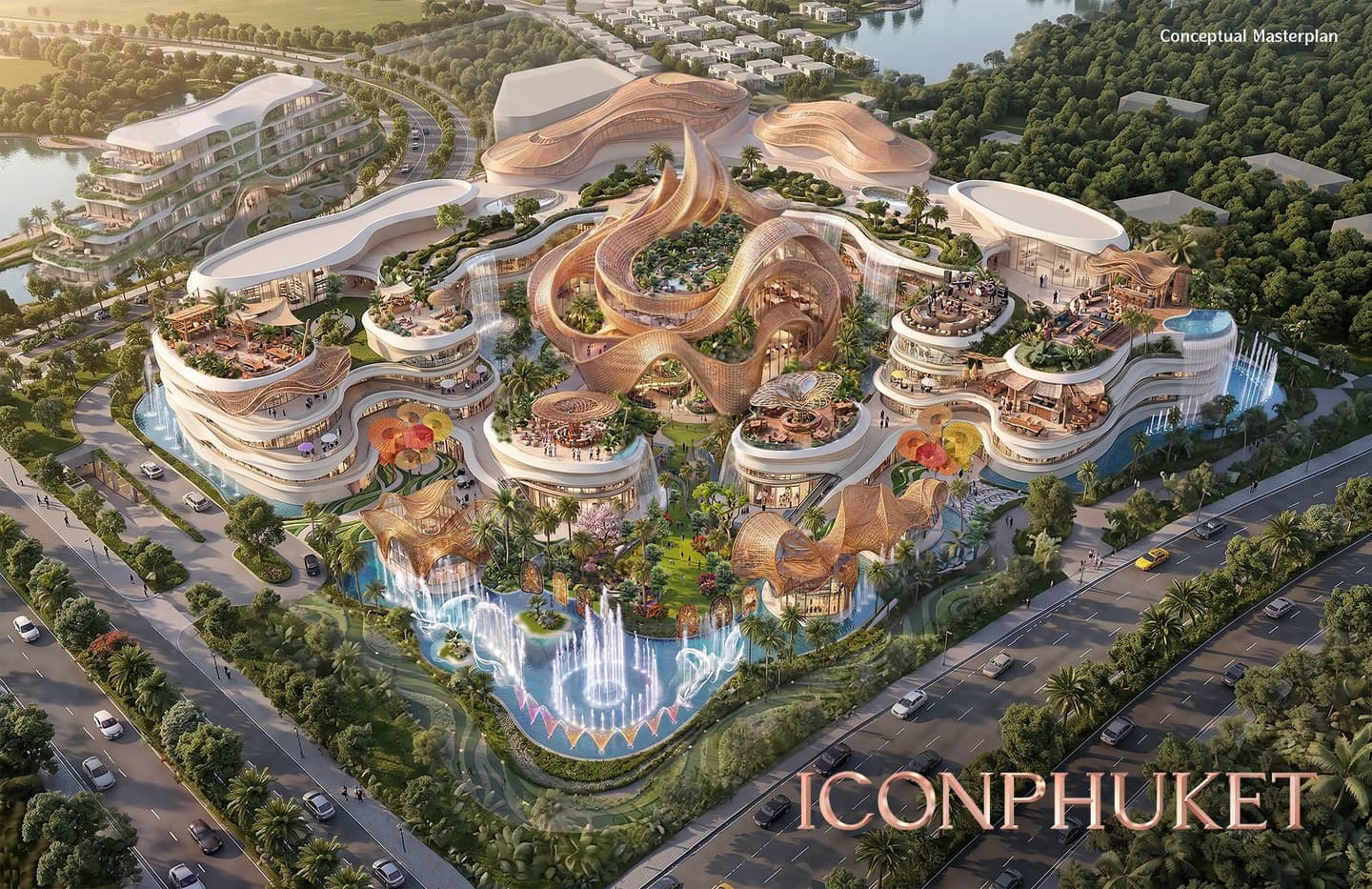 超狂新地標!泰國百億海島商場2029開幕,加碼玻璃天空步道、泰版迪士尼
