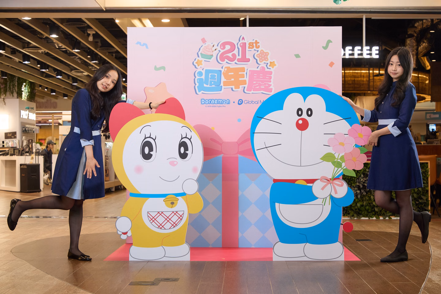 Global Mall週年慶推哆啦A夢周邊!馬克杯、水桶包必收,會員免費換明信片 Global Mall週年慶推哆啦A夢周邊!馬克杯、水桶包必收,會員免費換明信片