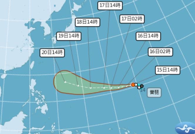 薔琵颱風生成了!專家揭「最新路徑」恐變又大又強:這幾天最靠近台灣 薔琵颱風生成了!專家揭「最新路徑」恐變又大又強:這幾天最靠近台灣