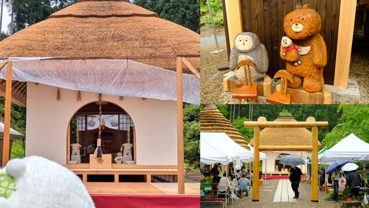 世界首座「玩偶神社」在京都!熊耳鳥居超萌,還能帶心愛娃娃參拜、求御守