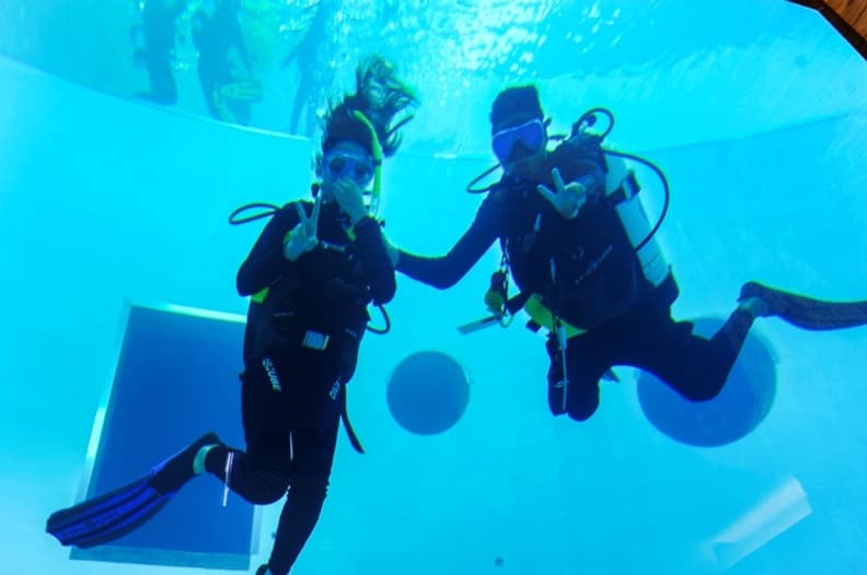 2 億打造 亞洲首間潛水旅館