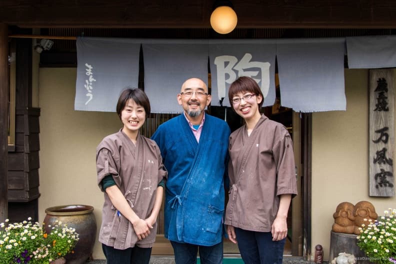 到日本東北 住日本人家裡學藍染工藝