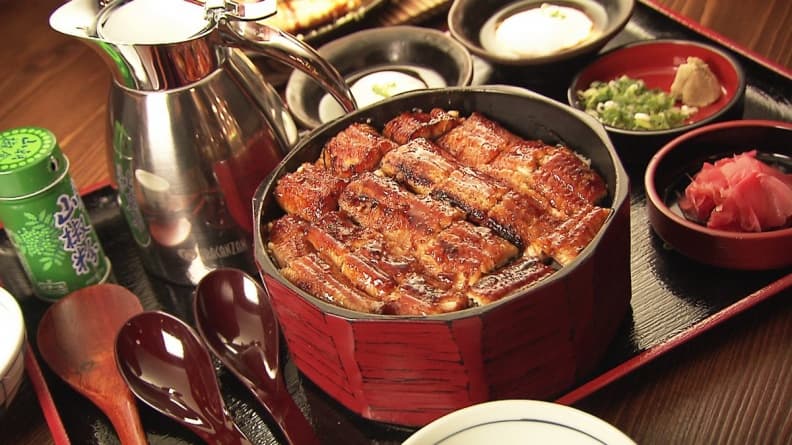 鰻鰻幸福! 炭烤鰻魚桶飯豪華四吃