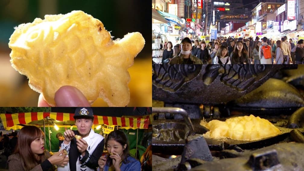 紅豆泥的誘惑!韓冬季限定小吃,迷你鯛魚燒!
