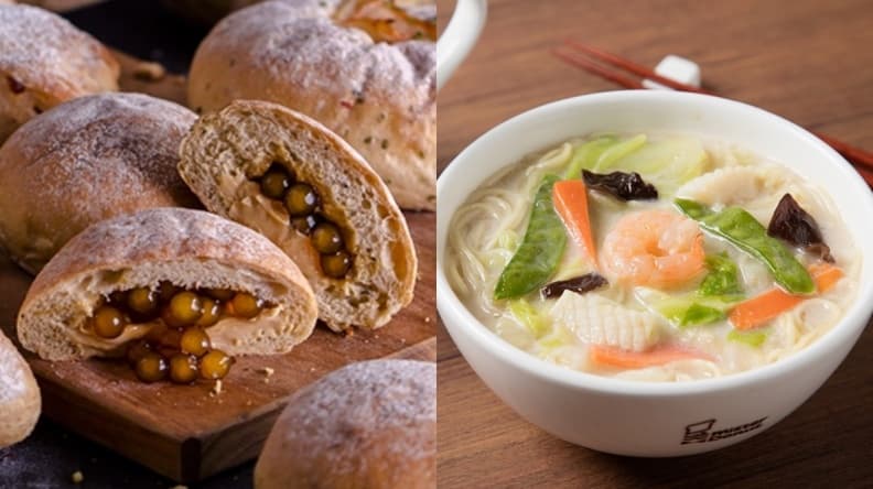 品牌跨界推限定美食!珍珠入麵包、甜甜圈搭日式麵食