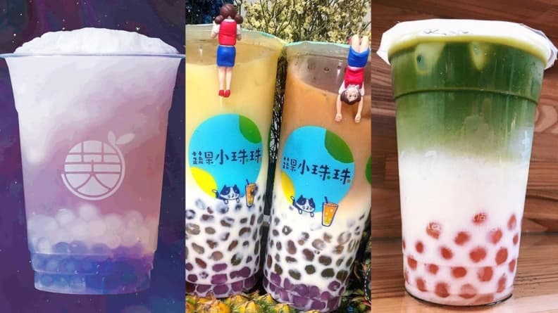 珍珠玩花漾!彩色珍珠大軍攻佔手搖飲