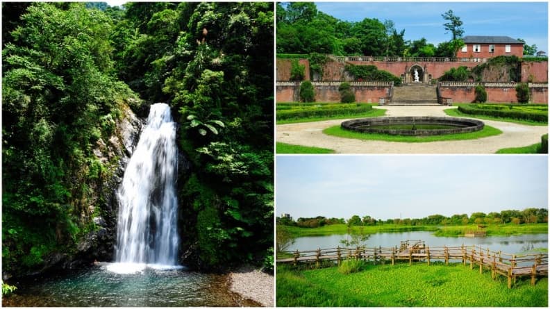 避開人潮!玩宜蘭4私房景點:瀑布SPA、綠洲看火車飛馳、植物園賞繡球花、單車穿梭稻浪