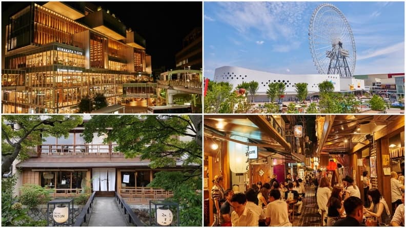 京阪必玩「大人氣」9景點:日本最高透明摩天輪、商場7公尺高大書牆、神祕小巷居酒屋