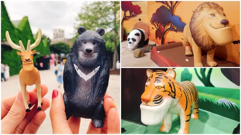 放大版戽斗動物我來了!周末衝「扭蛋星球特展」收集限定版台灣黑熊、梅花鹿!