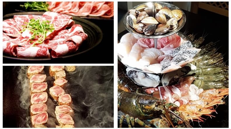 【新開店】喫到驚!超痛風「天王海鮮塔」 13種海鮮排排站→還有全台首創「琉璃燒」吃法