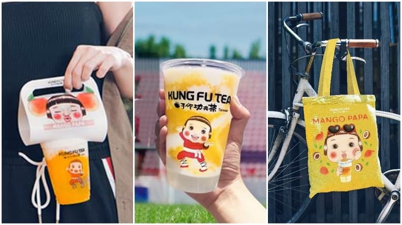 超萌聯名款!人氣貼圖「蘋果妹」芒果椰奶,3個周邊商品好想蒐集!