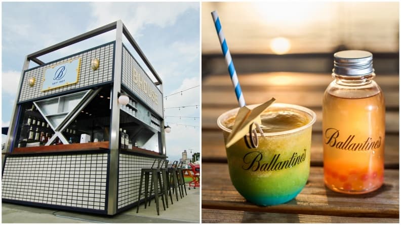 【新開店】河岸膠囊酒吧!看日落小酌「B House」進駐大稻埕貨櫃市集