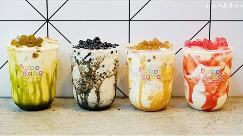 【新開店】虎紋算什麼!超浮誇「彩色琉璃紋」珍奶36種風味 花生、草莓珍珠好狂啊