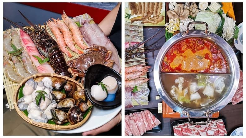【新開店】南洋濃厚系!全台唯一「沙嗲麻辣鍋」 海鮮拼盤竟有「岩龍蝦、天使紅蝦」