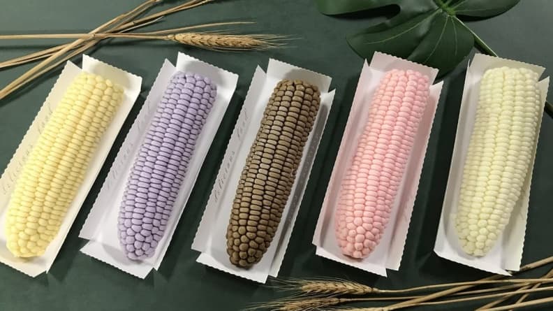 真的沒看錯嗎?彩色玉米、苦瓜「跨界」變甜點