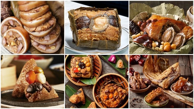 2019端午節粽子們出列!集結18間飯店「創意粽、經典粽」豬腳、烤鴨入餡