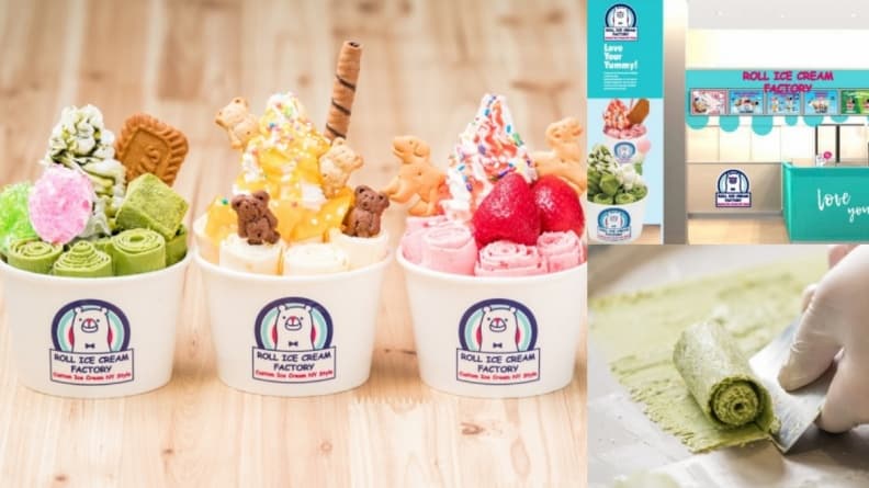 日本人氣捲捲冰登台!超夢幻「ROLL ICE CREAM FACTORY」7月開幕