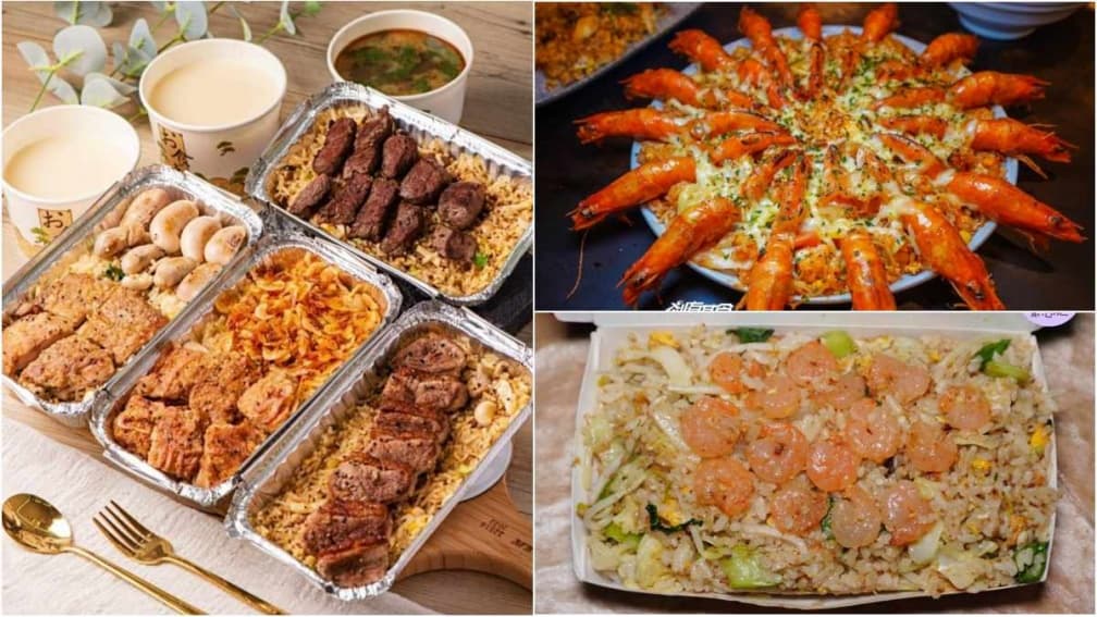 滿滿都是料!北中南6家浮誇系炒飯:15尾大蝦披薩、雞佛+腿排雙主菜、鋪滿鮮紅魚卵
