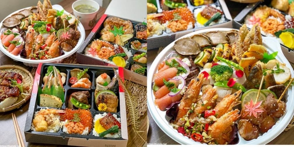 超澎派!日式居酒屋推「海鮮餐盒」鋪滿12款好料,小資族必點「雙主食便當」只要150元