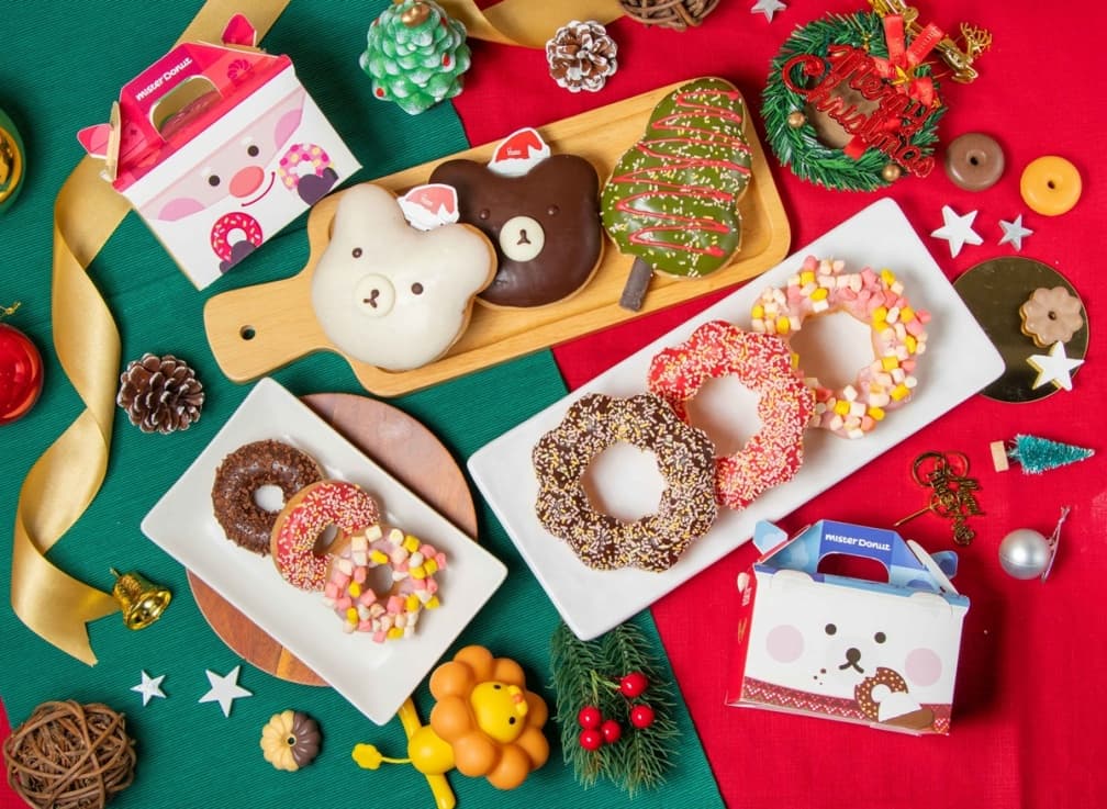 超萌耶誕樹、白熊甜甜圈!Mister Donut7款商品一次吃,再享買6送3 超萌耶誕樹、白熊甜甜圈!Mister Donut7款商品一次吃,再享買6送3