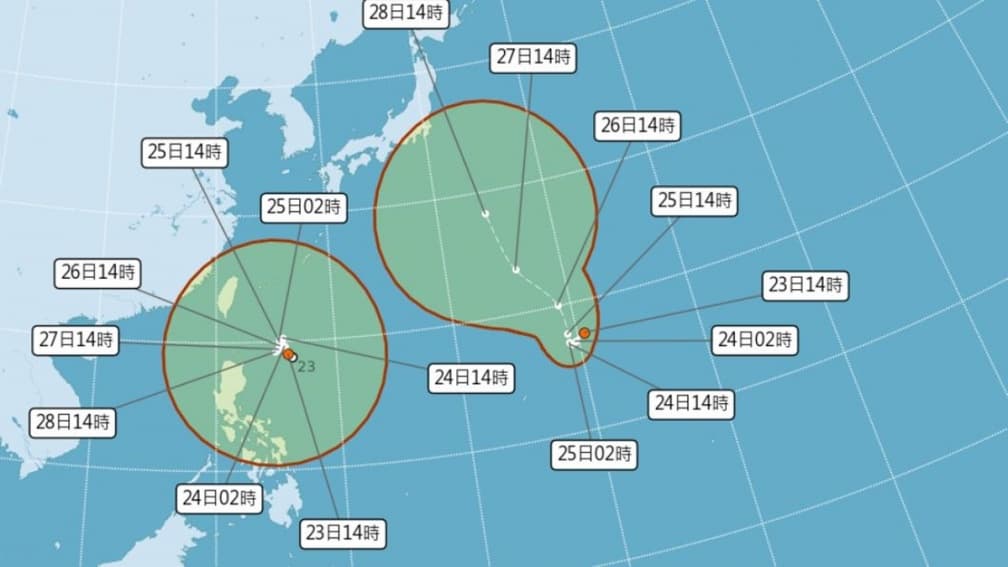 準颱風「蘇拉」下週逼近台灣!路徑怪異呈倒V,未來3天是關鍵