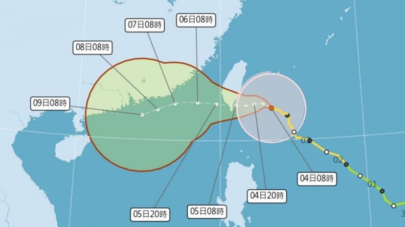 小犬變兇猛!8縣市大雨特報、陸警擴大至15縣市,明天3地停班停課機率高