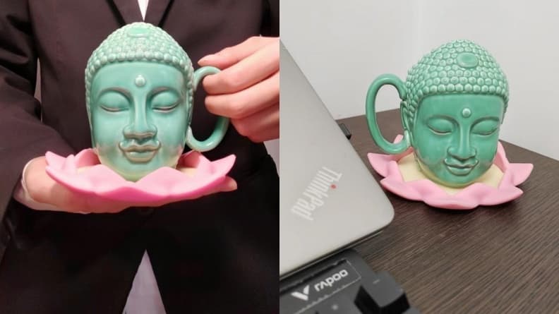 釋迦牟尼佛加持!「我佛瓷杯」喝水淨化心靈,自用、交換禮物超有哏 釋迦牟尼佛加持!「我佛瓷杯」喝水淨化心靈,自用、交換禮物超有哏