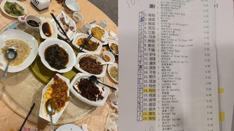 太浪費了!吃到飽餐廳7人狂點124份「只吃一兩口」,店家痛心曬一整桌剩菜照 太浪費了!吃到飽餐廳7人狂點124份「只吃一兩口」,店家痛心曬一整桌剩菜照