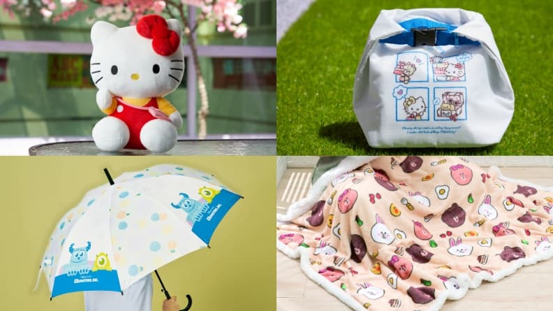 3家百貨週年慶超Q贈品必收!Hello Kitty隨身瓶、熊大毛毯、怪獸電力公司兩用傘