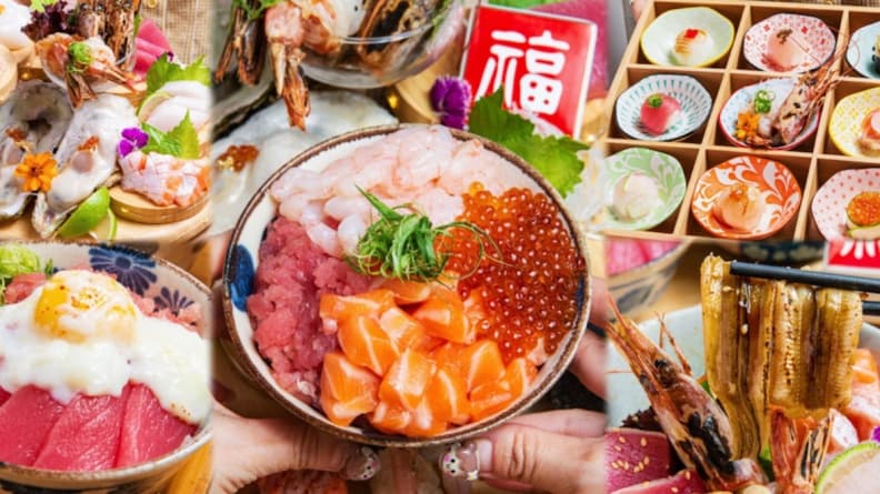 鋪滿鮪魚丼飯只要220元!Google 4.9星「高CP日料店」必拍九宮格手毯壽司