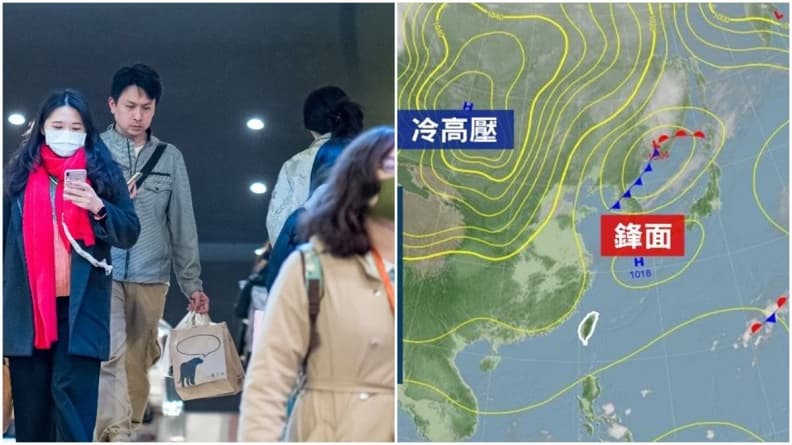 今晚變天!東北季風南下3地區濕冷,下一波更強冷空氣「急凍11度」時間曝