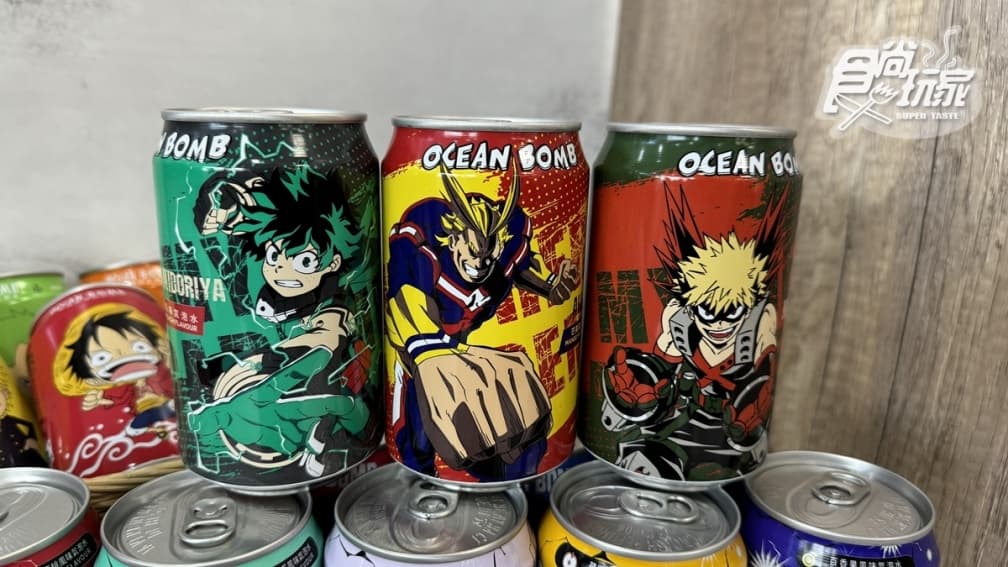 動漫迷快樂水!5大超人氣IP氣泡水新品,美戰、進擊的巨人、航海王一次收 動漫迷快樂水!5大超人氣IP氣泡水新品,美戰、進擊的巨人、航海王一次收