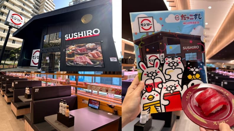 40元壽司打卡免費吃!壽司郎全球首間極黑店裝開在這,限時7天3重優惠