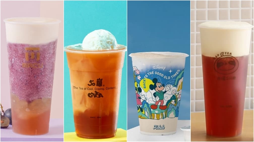 2023網友最愛手搖飲店TOP20!新秀「拾汣茶屋」第4,第1名紅了近30年