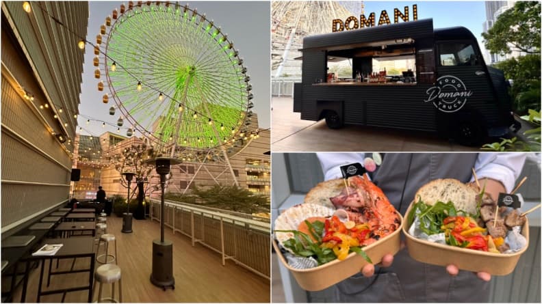 【新開店】每週只有3天!忠泰NOKE餐車超chill,爽嗑5款義料配摩天輪美景