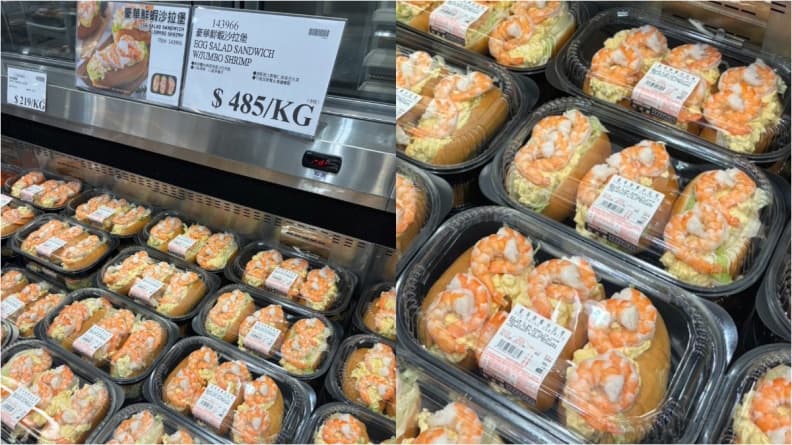 好市多好評新品+1!麵包鋪滿4隻大蝦、蛋沙拉,網友:光看就心動 好市多好評新品+1!麵包鋪滿4隻大蝦、蛋沙拉,網友:光看就心動
