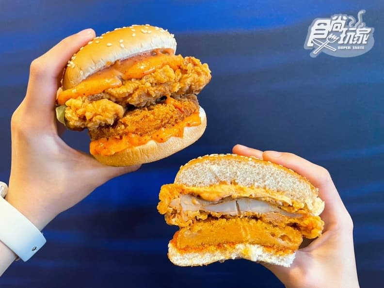 肯德基新「海陸Q蝦堡」登場!爽嗑蝦排+咔啦雞+魚子醬,再搶點心買一送一 肯德基新「海陸Q蝦堡」登場!爽嗑蝦排+咔啦雞+魚子醬,再搶點心買一送一
