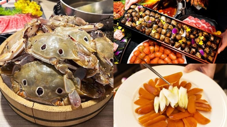 快對身分證「2、3、8」!三點蟹、XXL東石大蛤吃到飽,還有烏魚子無限吃