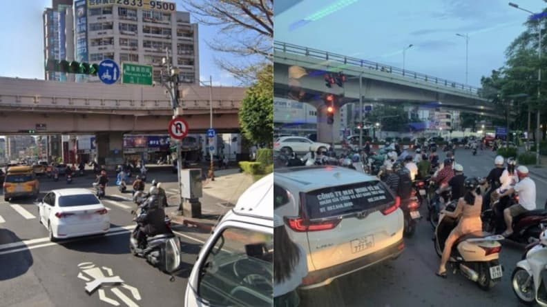 他遊越南見2街景「以為在台北」!網友分享對比照驚呼:真的超像