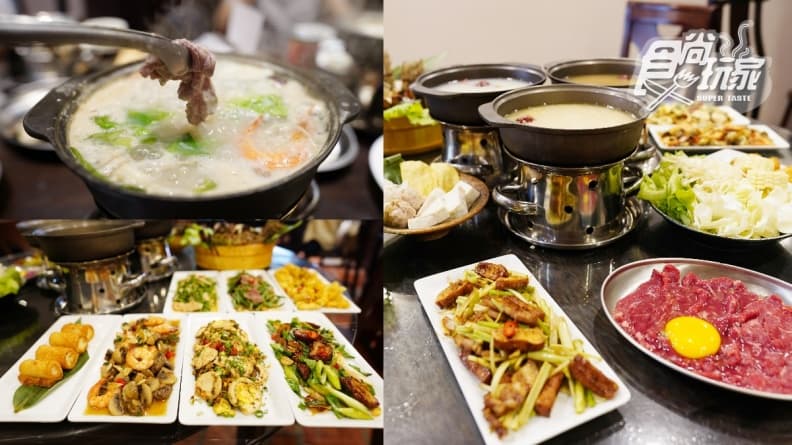 399元起吃到飽!全台首創「粥底火鍋」爽嗑干貝、溫體牛,免費送爆汁大文蛤