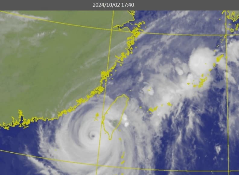 10/3全台颱風假一覽!22縣市已宣布停班停課,北北基防強降雨 10/3全台颱風假一覽!22縣市已宣布停班停課,北北基防強降雨